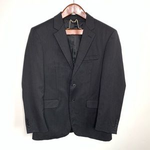 Andrew Fezza Slim Fit Wool Pinstripe Suit jacket
